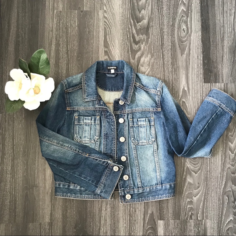 EXPRESS jean jacket - Picture 8 of 8